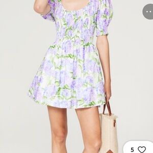 Hill House Blue Hydrangea Naia Nap Dress